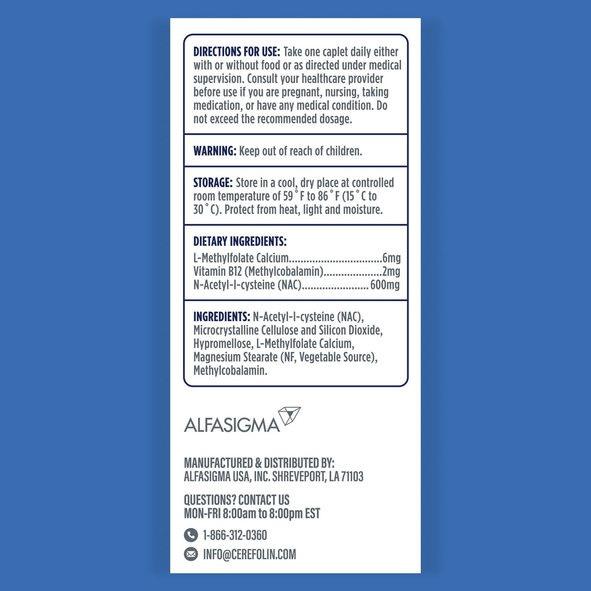 Cerefolin Brain Wellness®